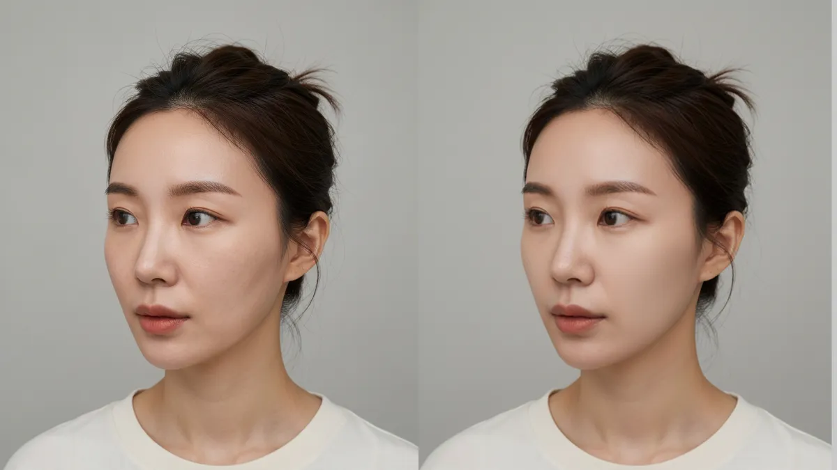 강남 피부과 울쎄라피프라임 시술 전후 비교