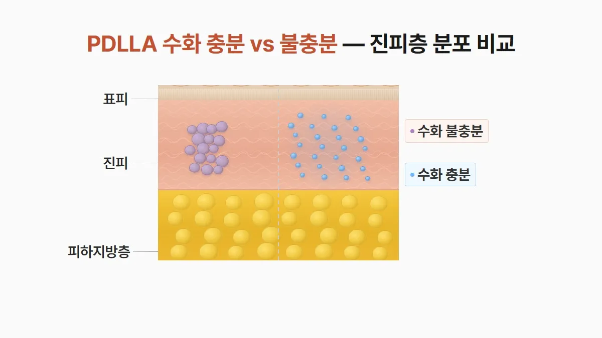 쥬베룩 부작용 결절, 수화와 주입 정밀도가 좌우합니다