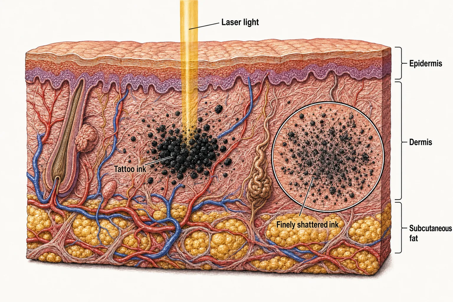 PicoSure Tattoo Removal — PECHE Clinic, Gangnam Station